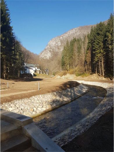 Završeni radovi na regulaciji korita rijeke Lovnice