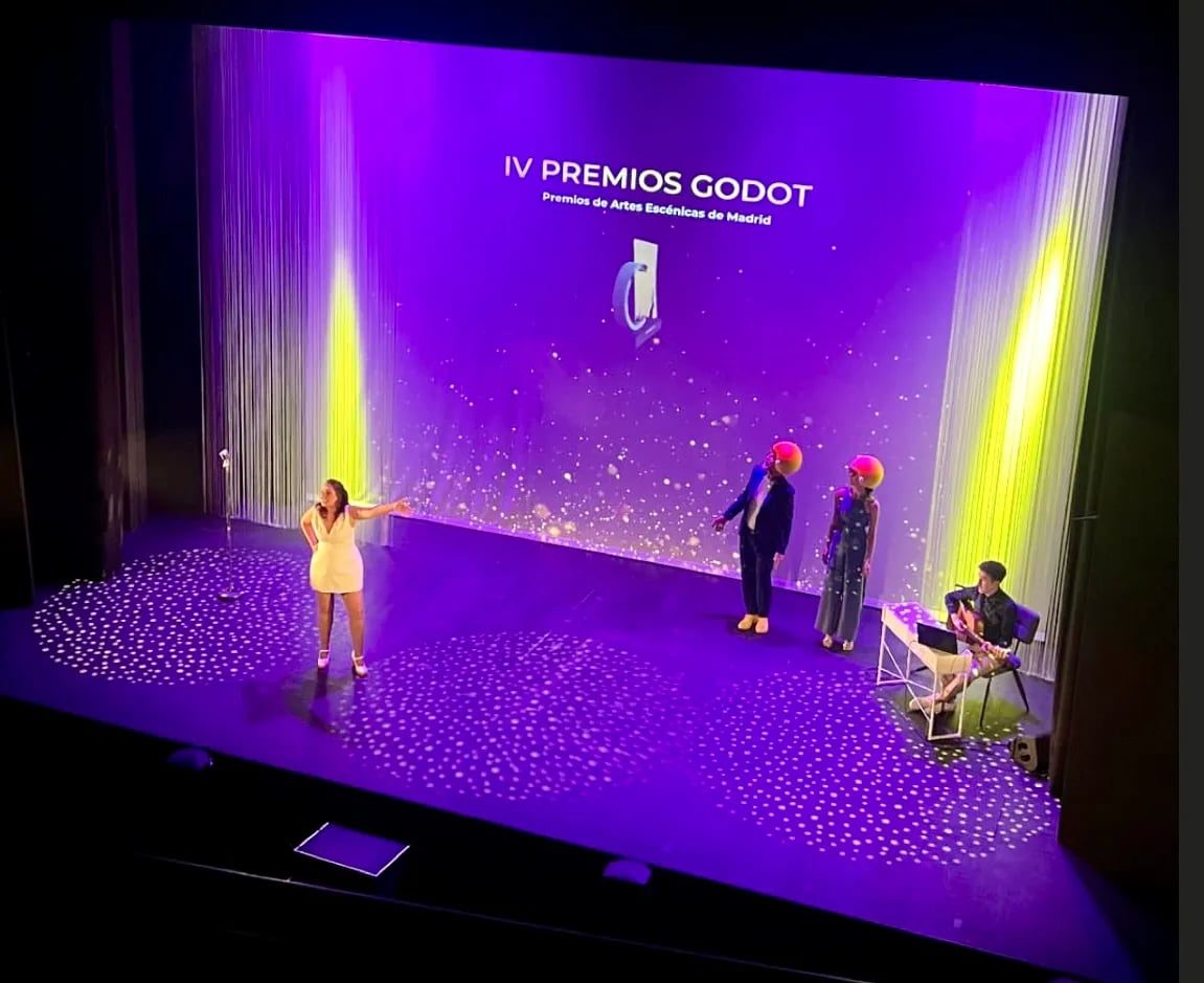 El escenario de la IV Gala de los Premios Godot