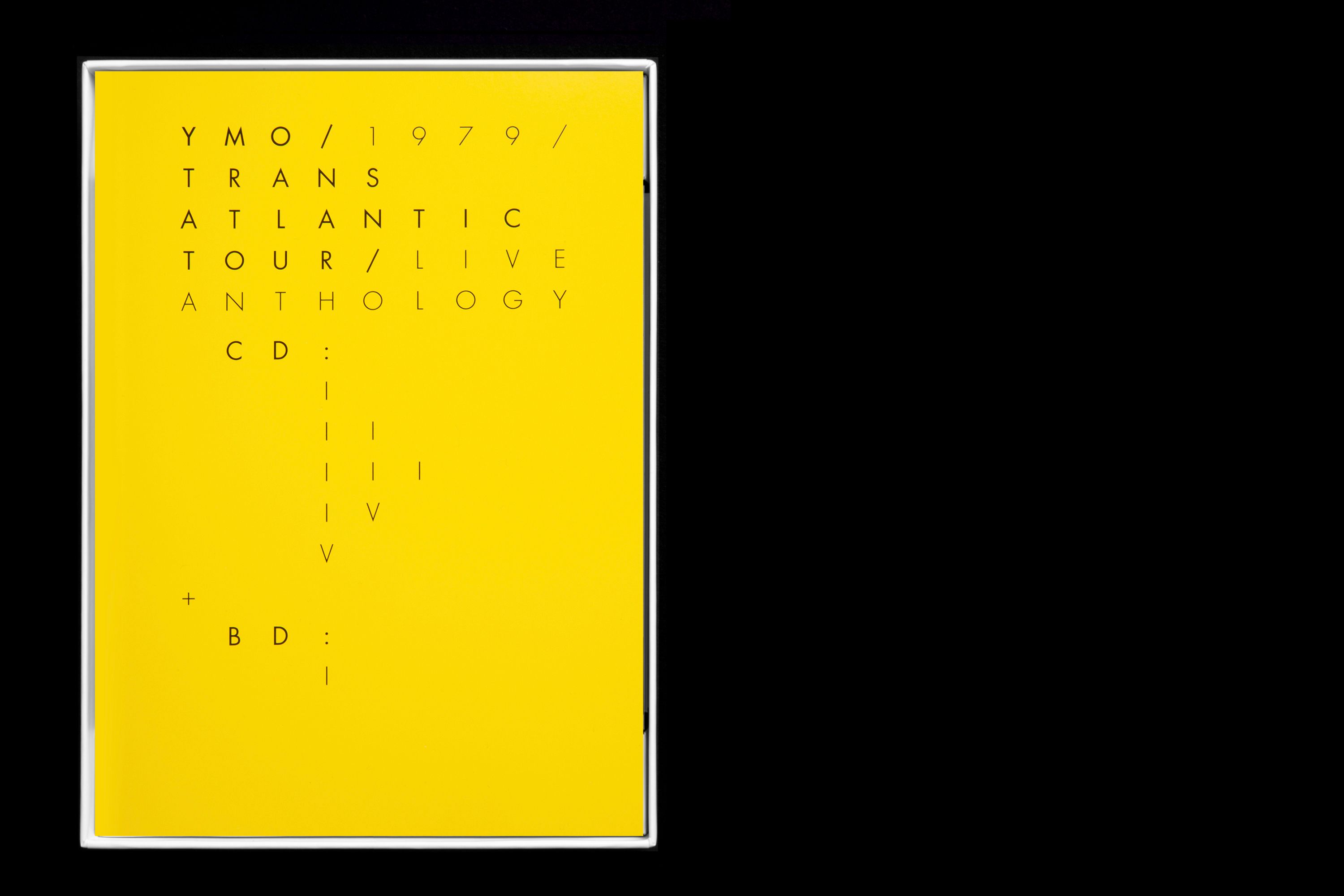 YMO 1979 TRANS ATLANTIC TOUR LIVE ANTHOLOGY 5CD+1BD+Booklet