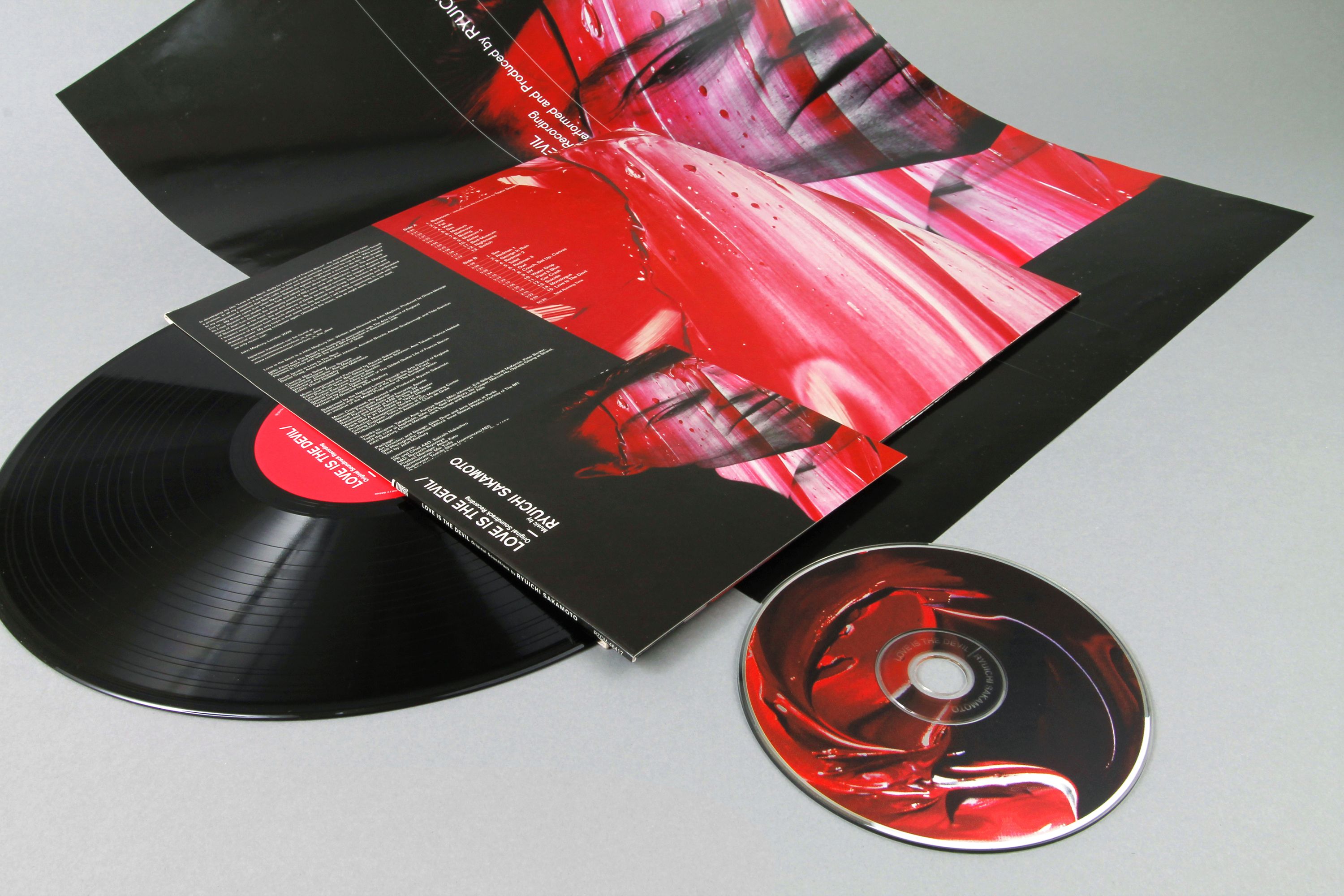 Ryuichi Sakamoto Love Is The Devil, music packaging
