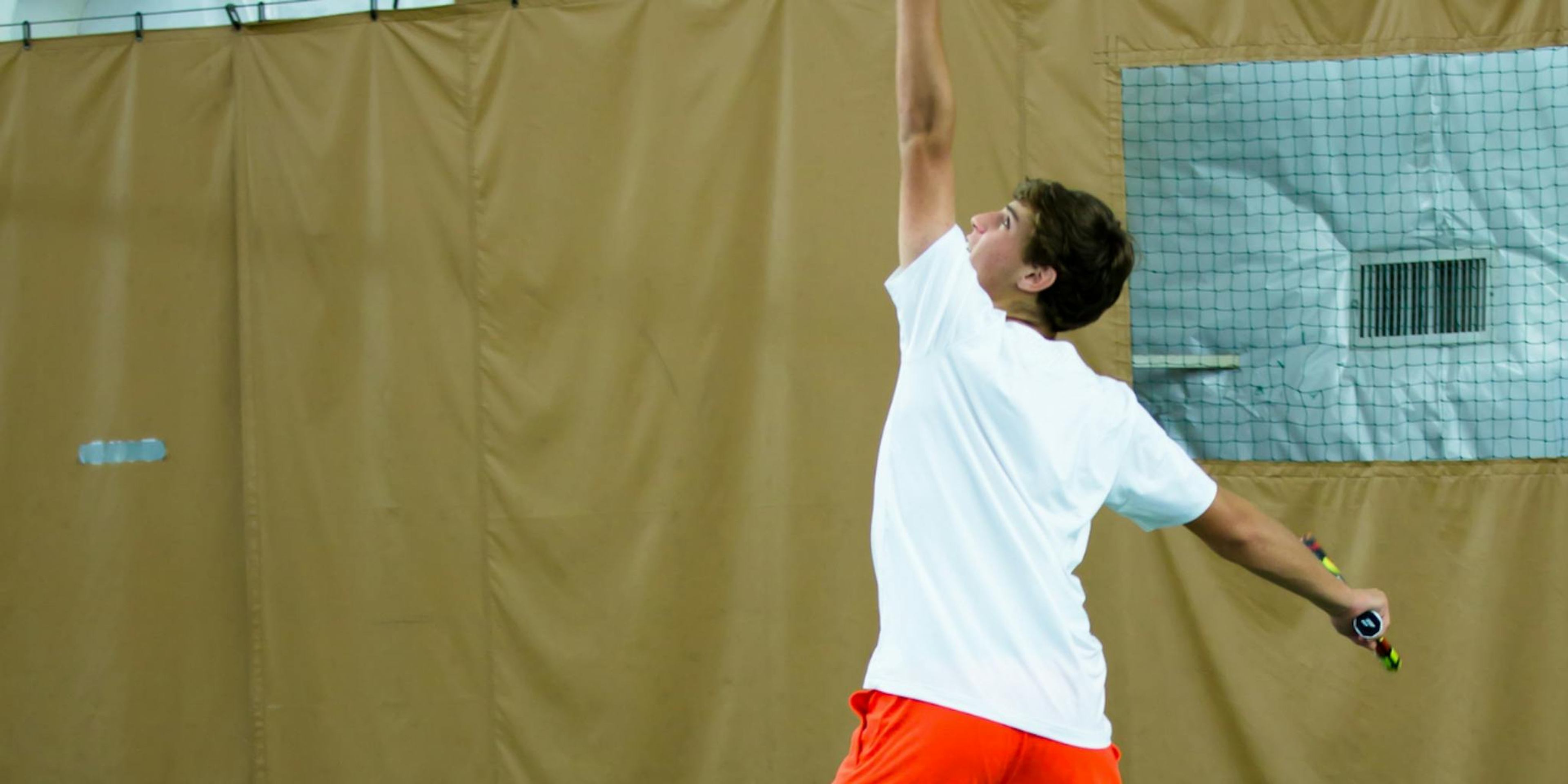 Jeff Zucker competing in Tennis