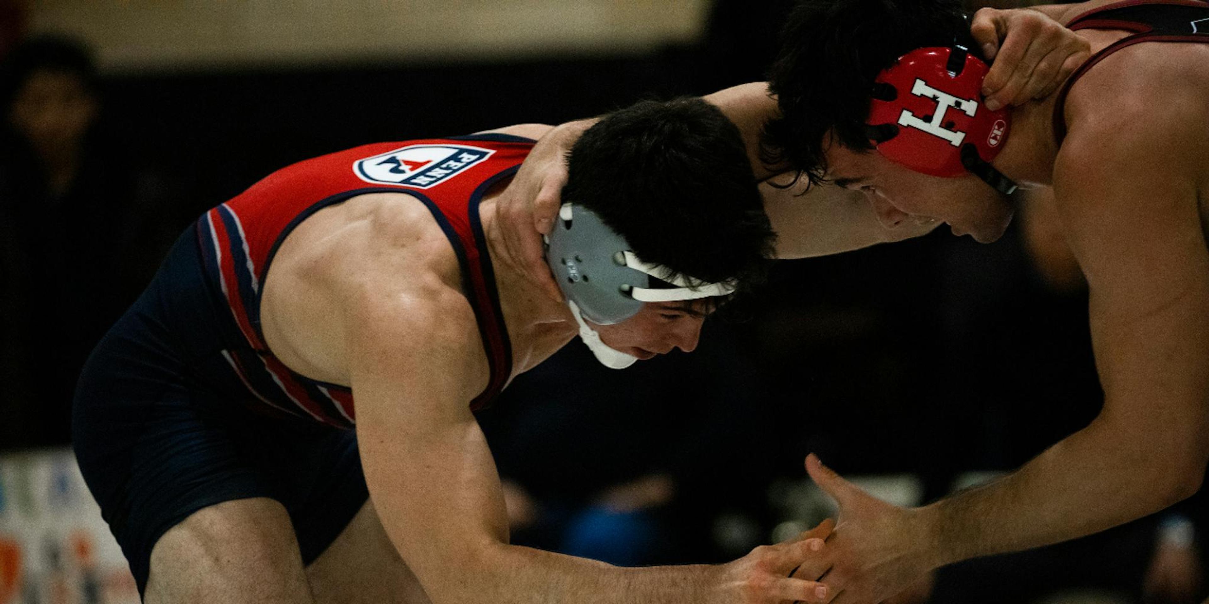 Jeremiah Ridge competing in Wrestling