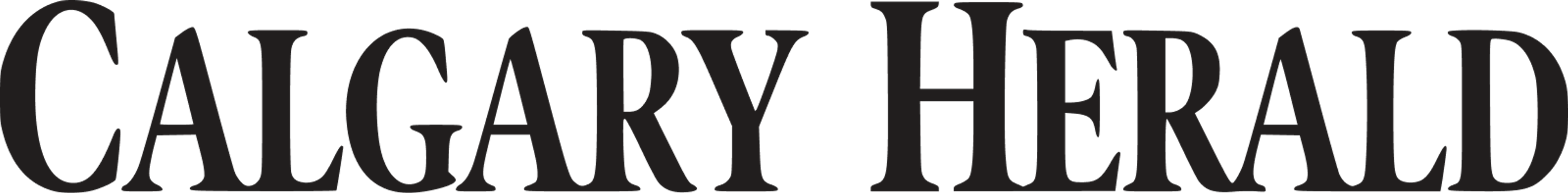 Calgary Herald logo on transparent background
