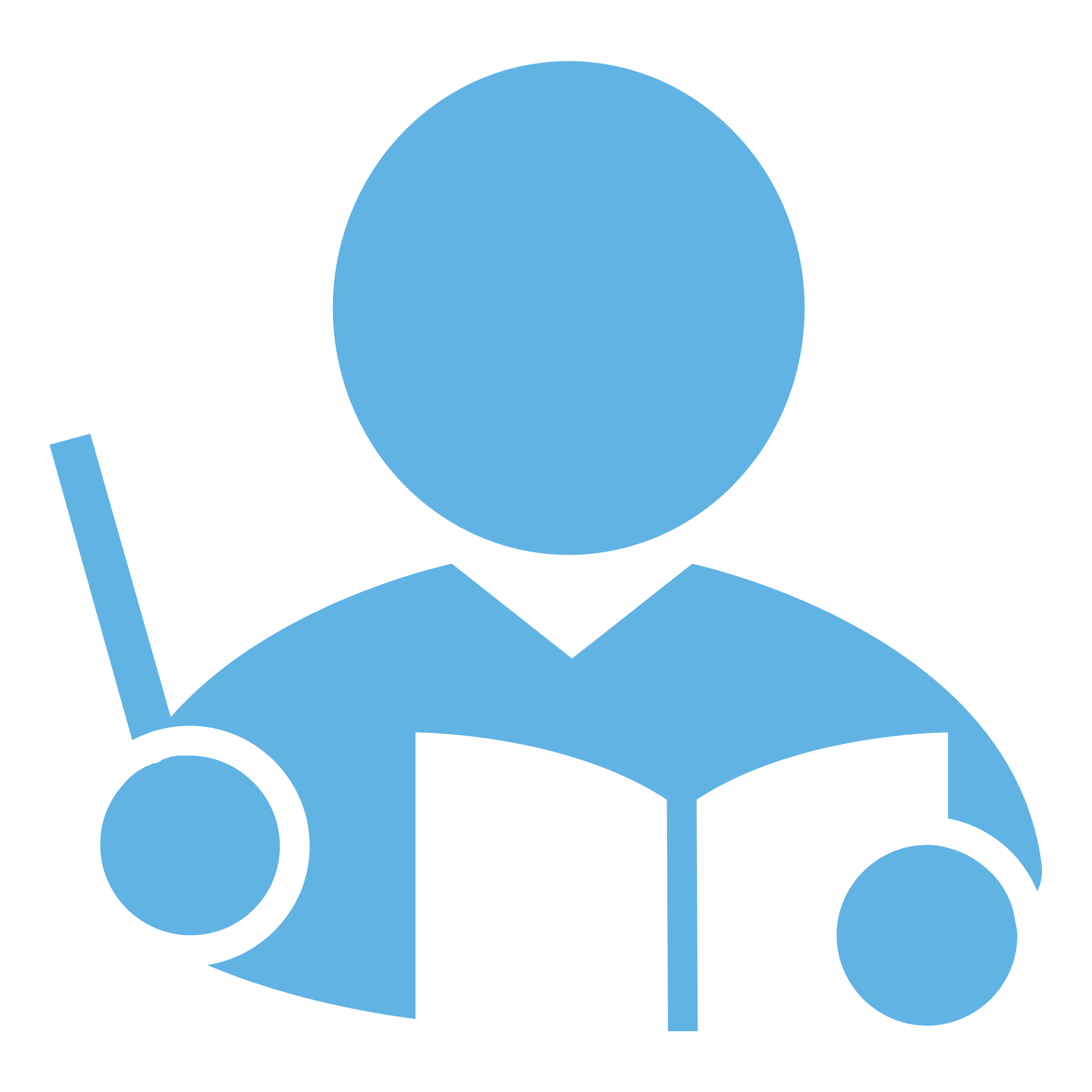 Icon of a person reading a book