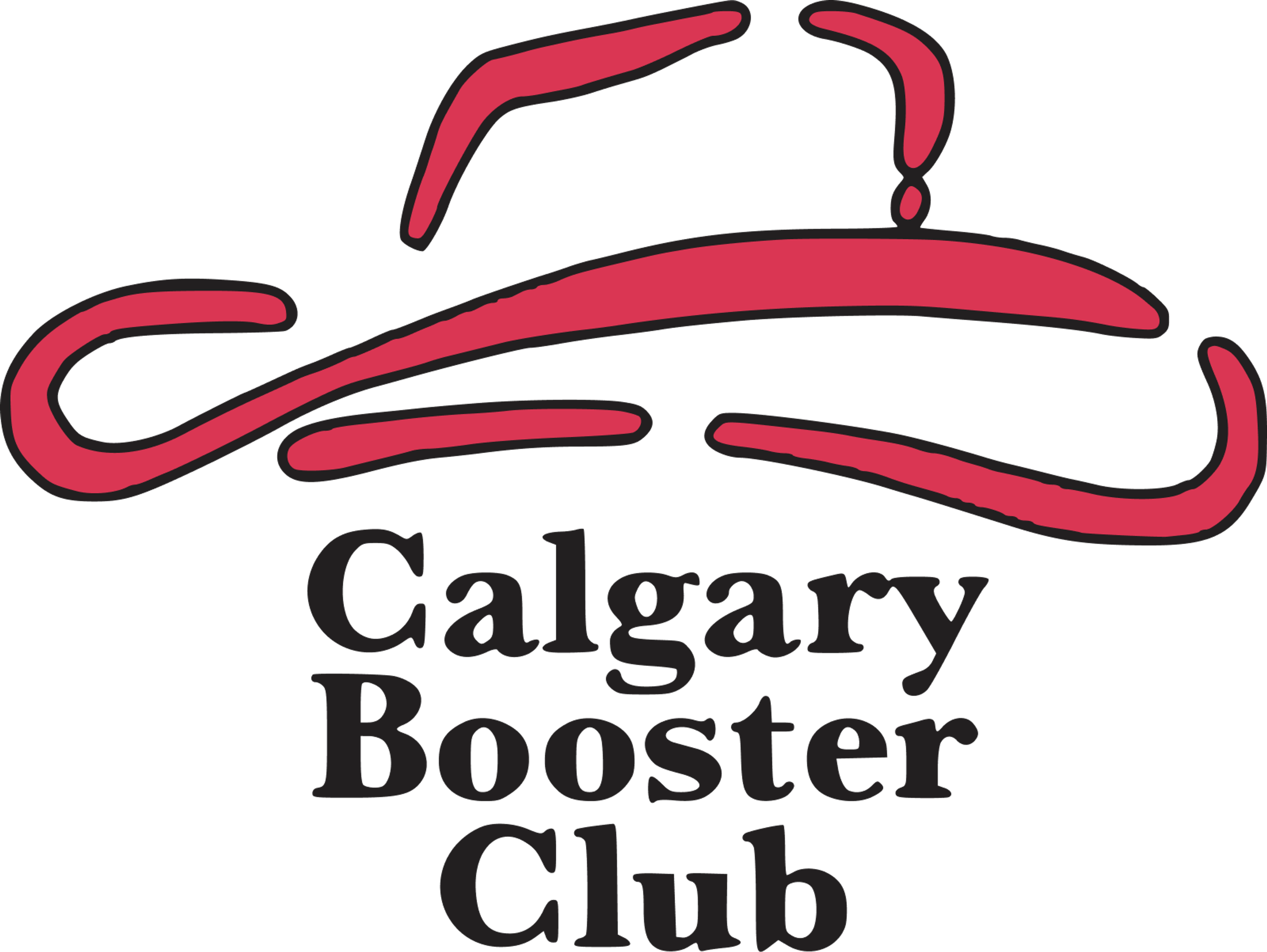 Calgary Booster Club logo on transparent background