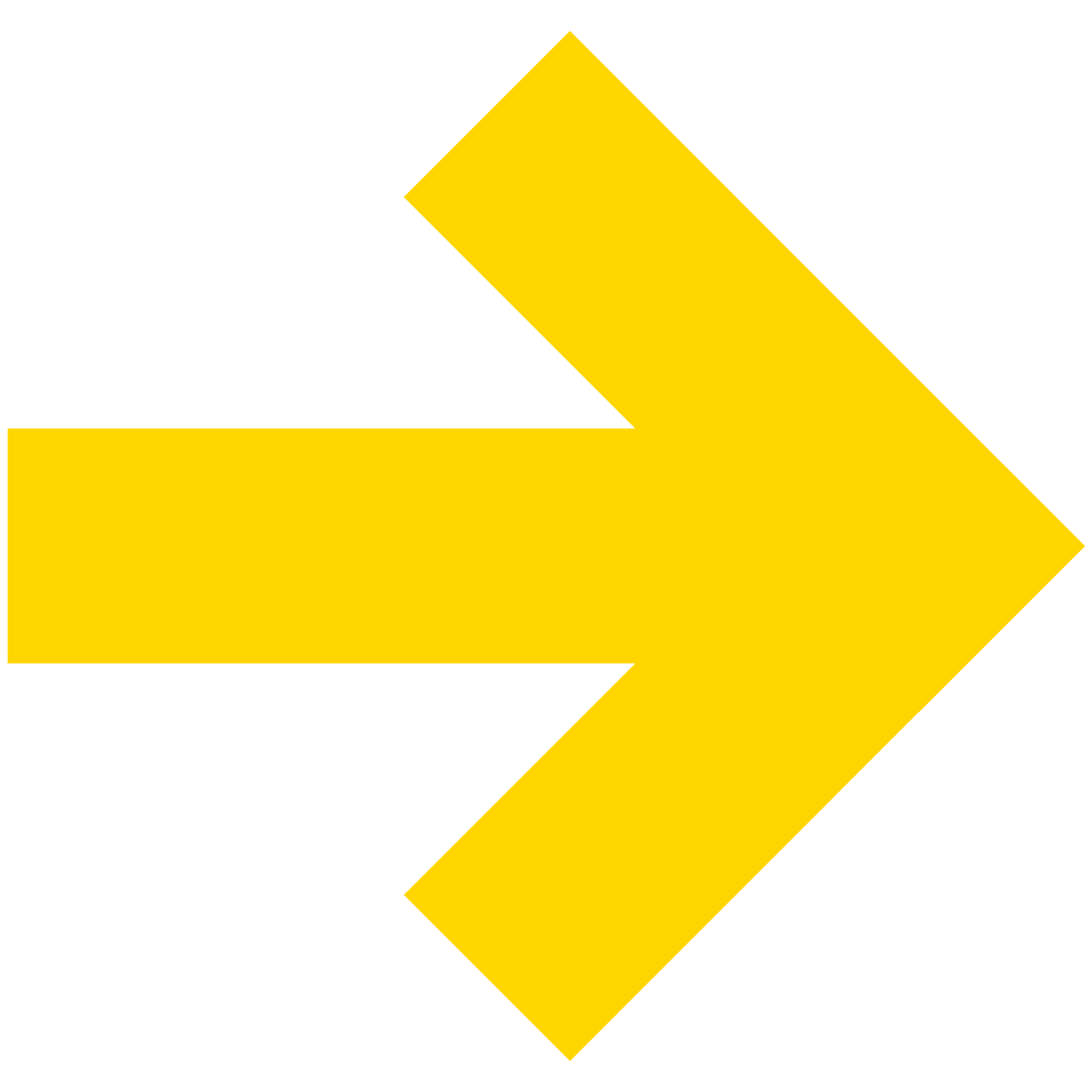 A yellow arrow pointing to the right on a transparent background