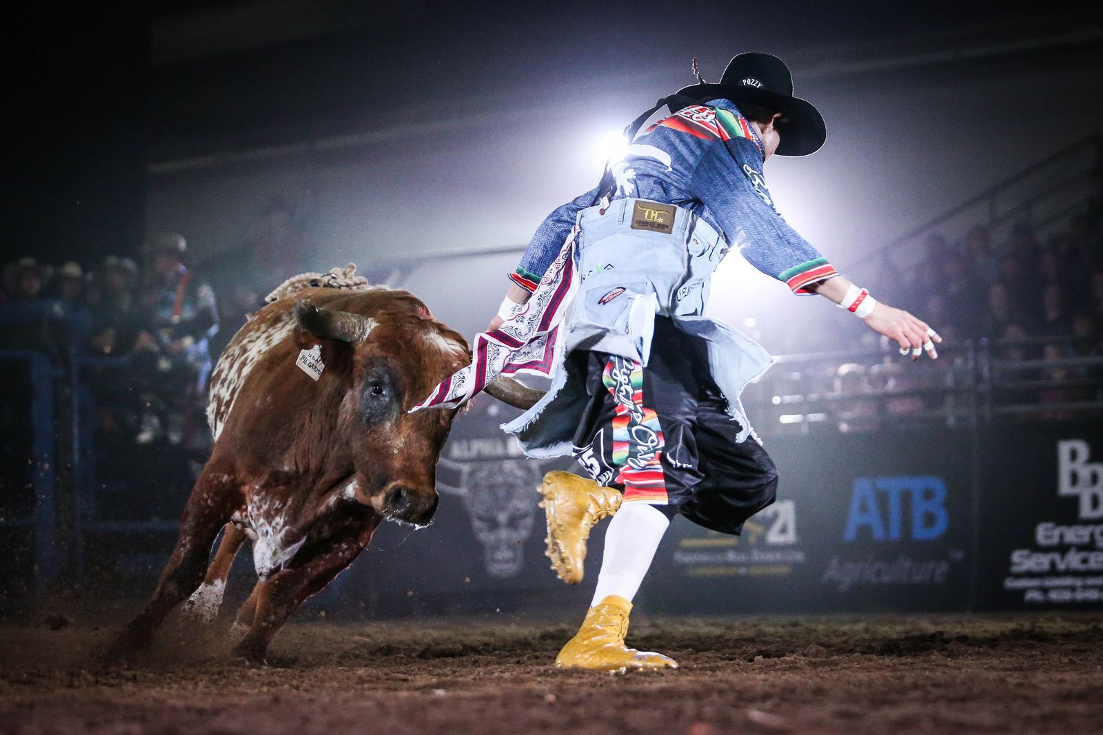 Kristopher Buffalo competing