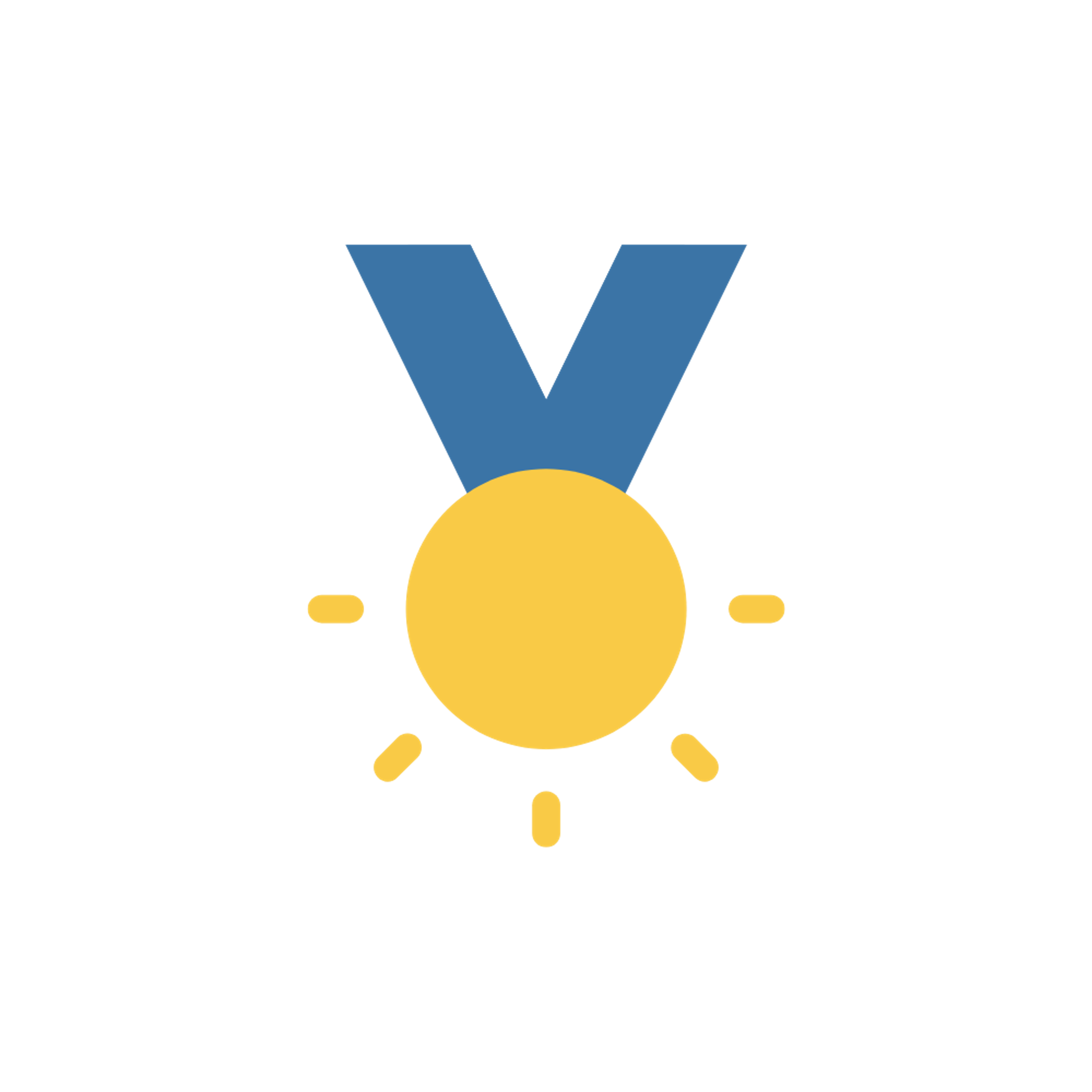 Icon of a gold medal, representing achievement and recognition
