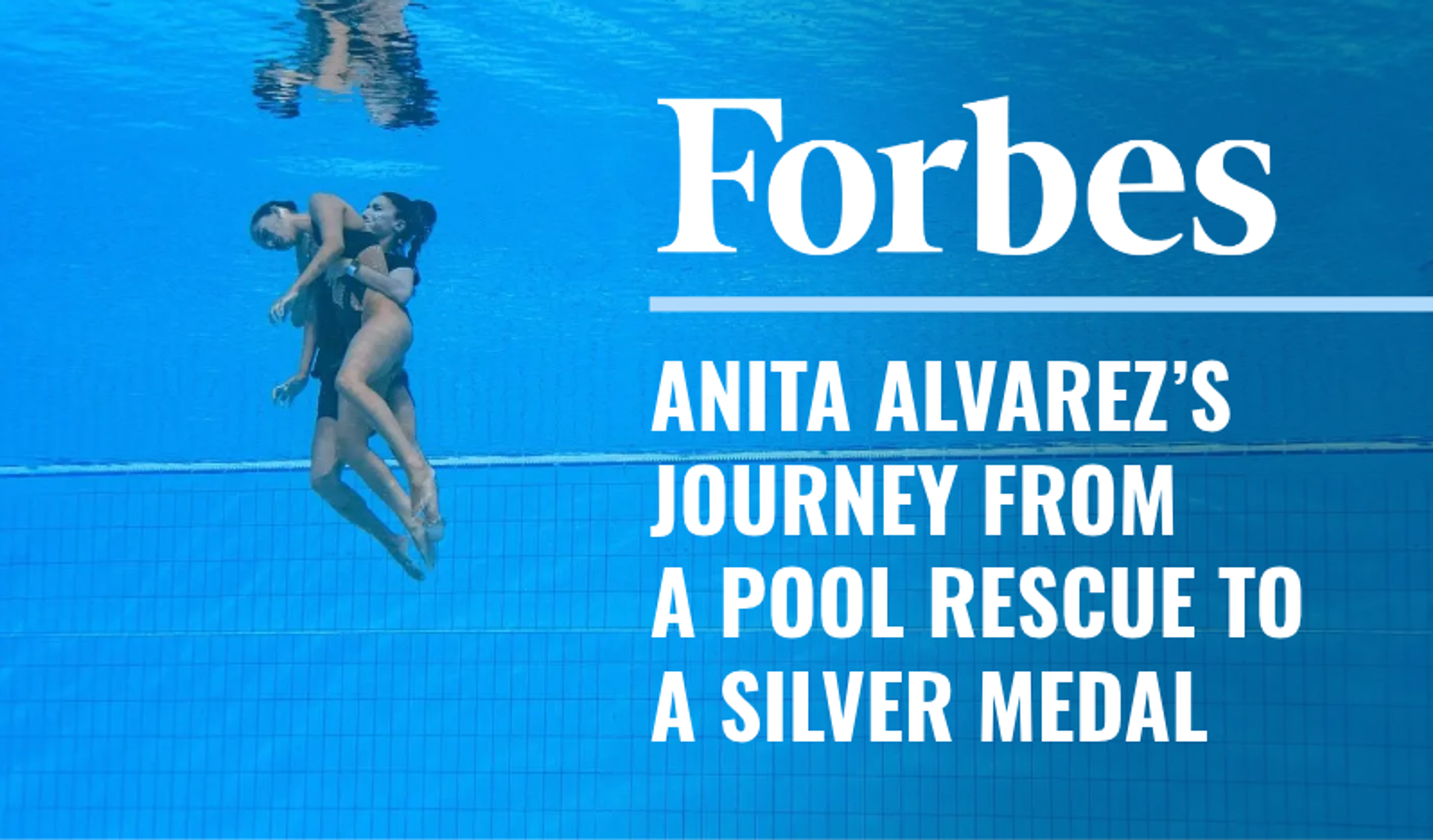 Forbes Magazine Logo - Anita Alvarez's Journey from a Pool Rescue to a Silver Medal