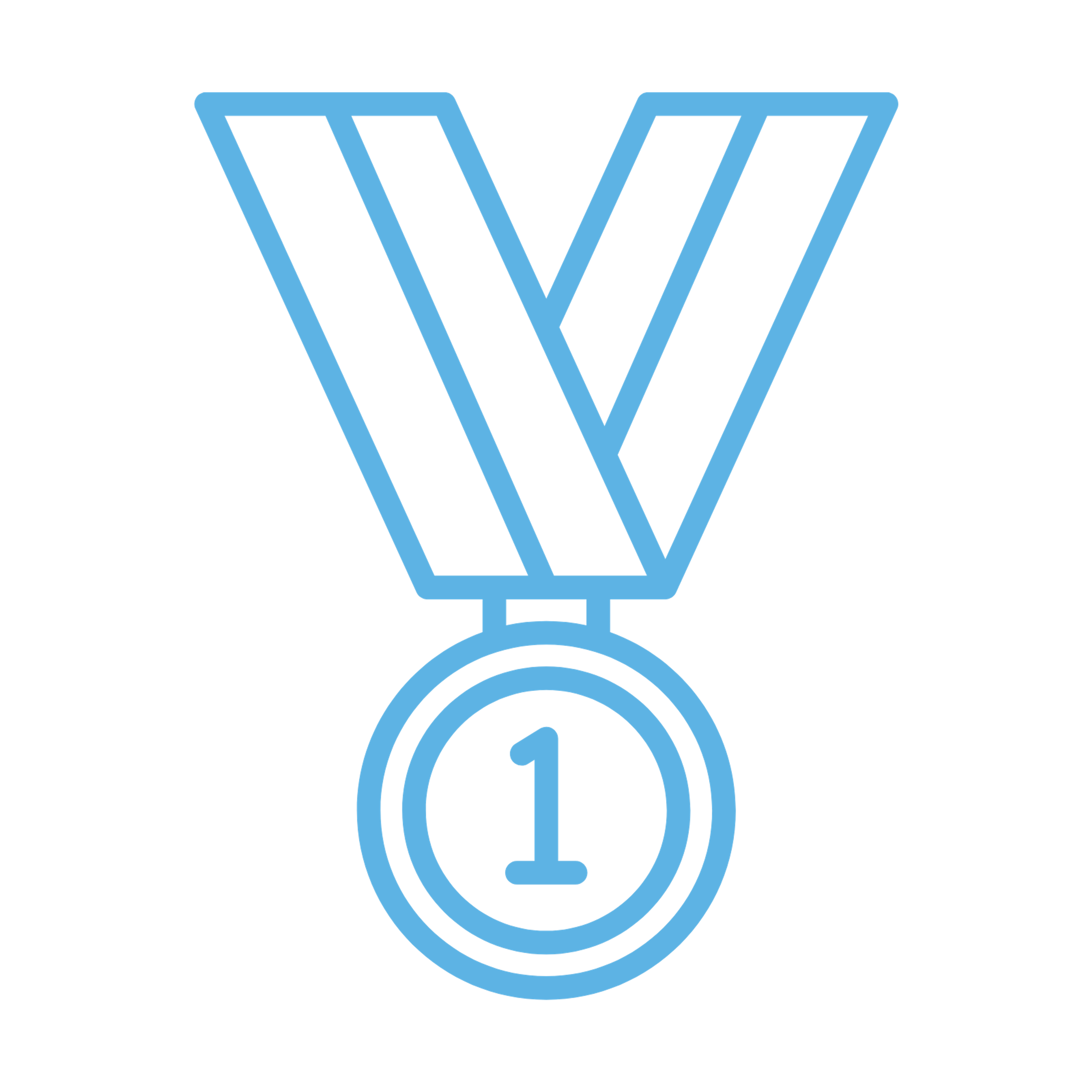 First-place medal icon representing achievement or top ranking