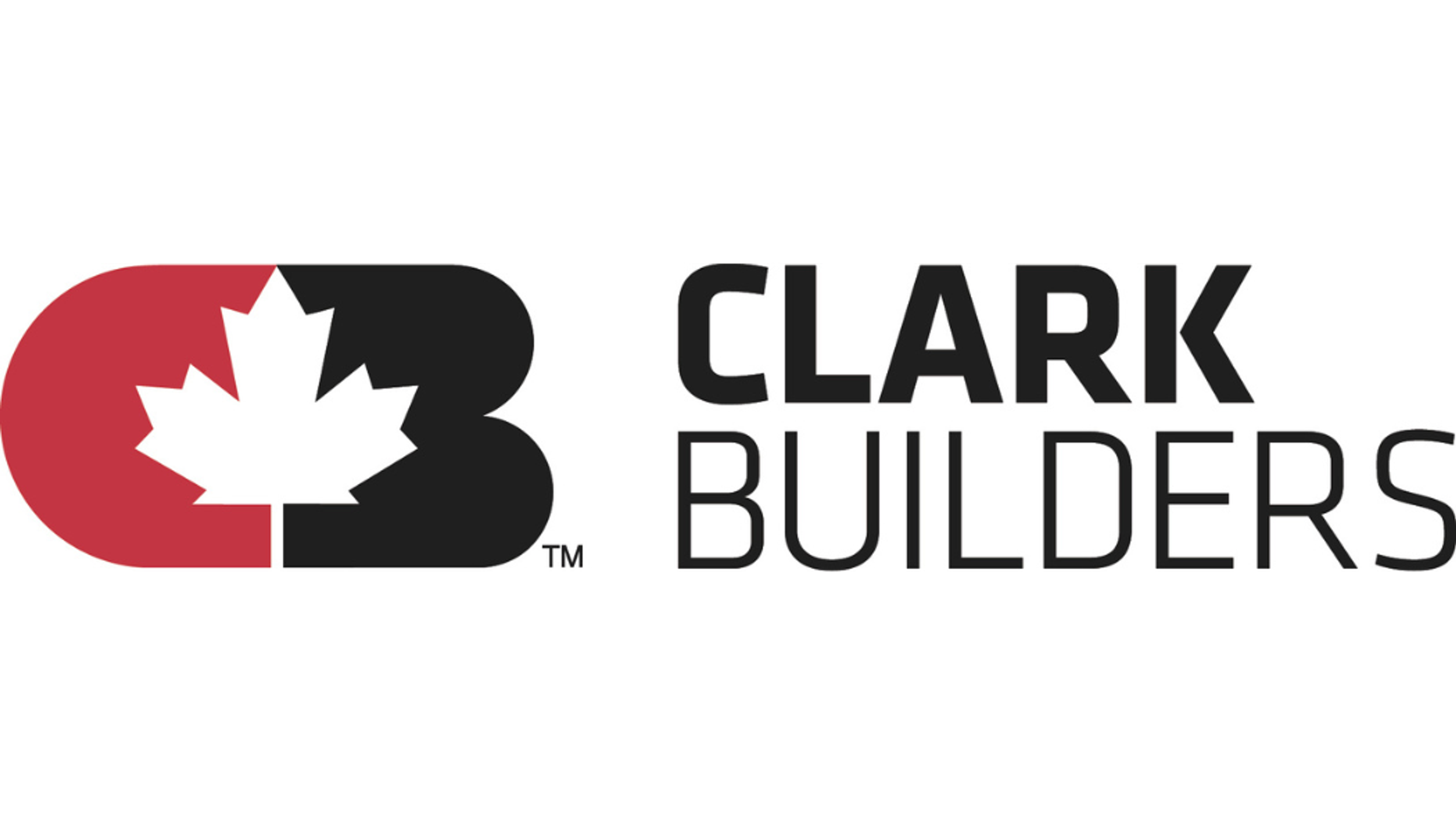 Clark Builders logo, a sponsor of Concert for Classrooms Calgary.