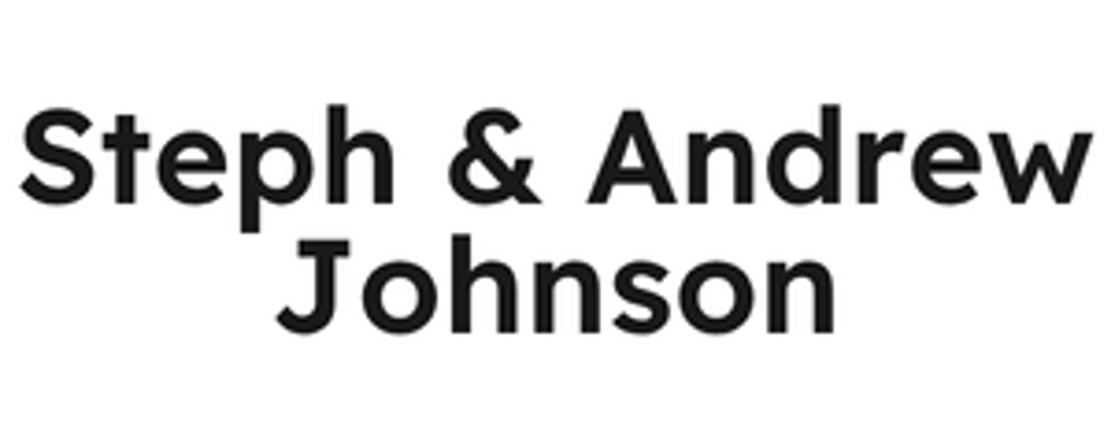 Steph & Andrew Johnson