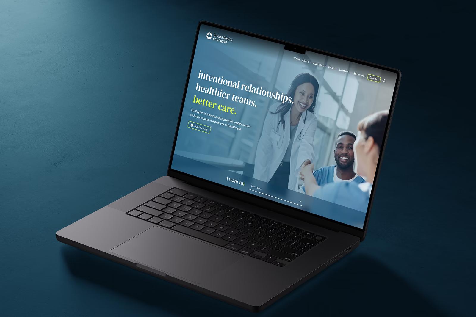 Intend Health Strategies website