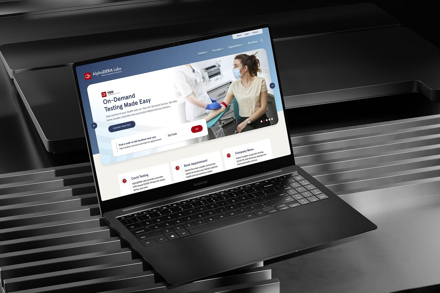 Alphadera Labs design