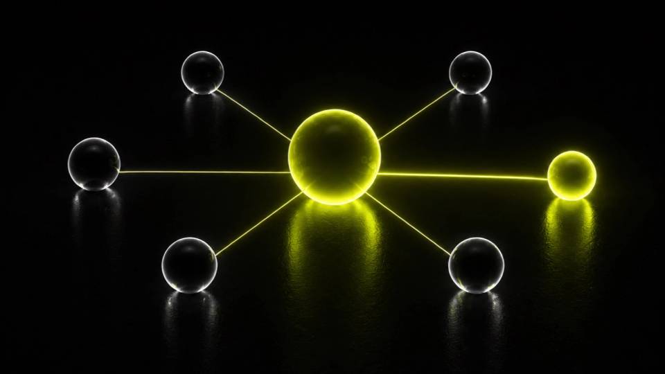 Central knowledge workflow illustration