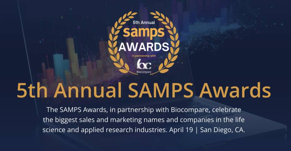 5th Annual SAMPS Awards celebrating sales and marketing excellence in life sciences