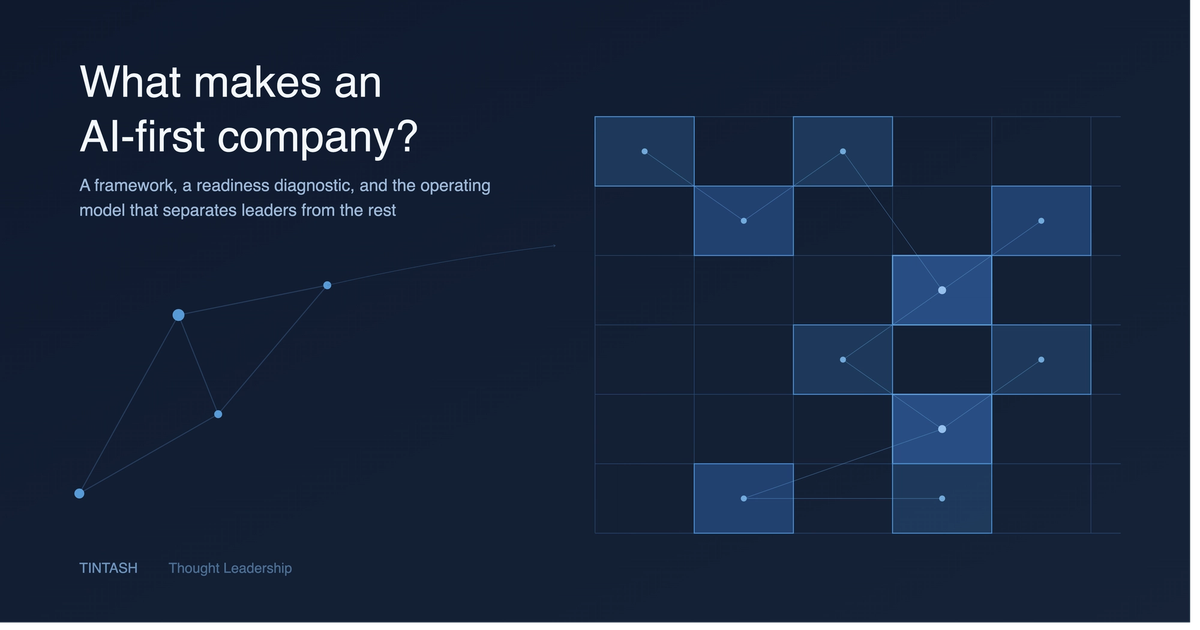What makes an AI-First company?