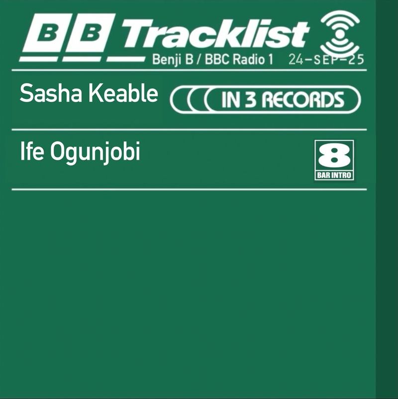 Sasha Keable In 3 Records