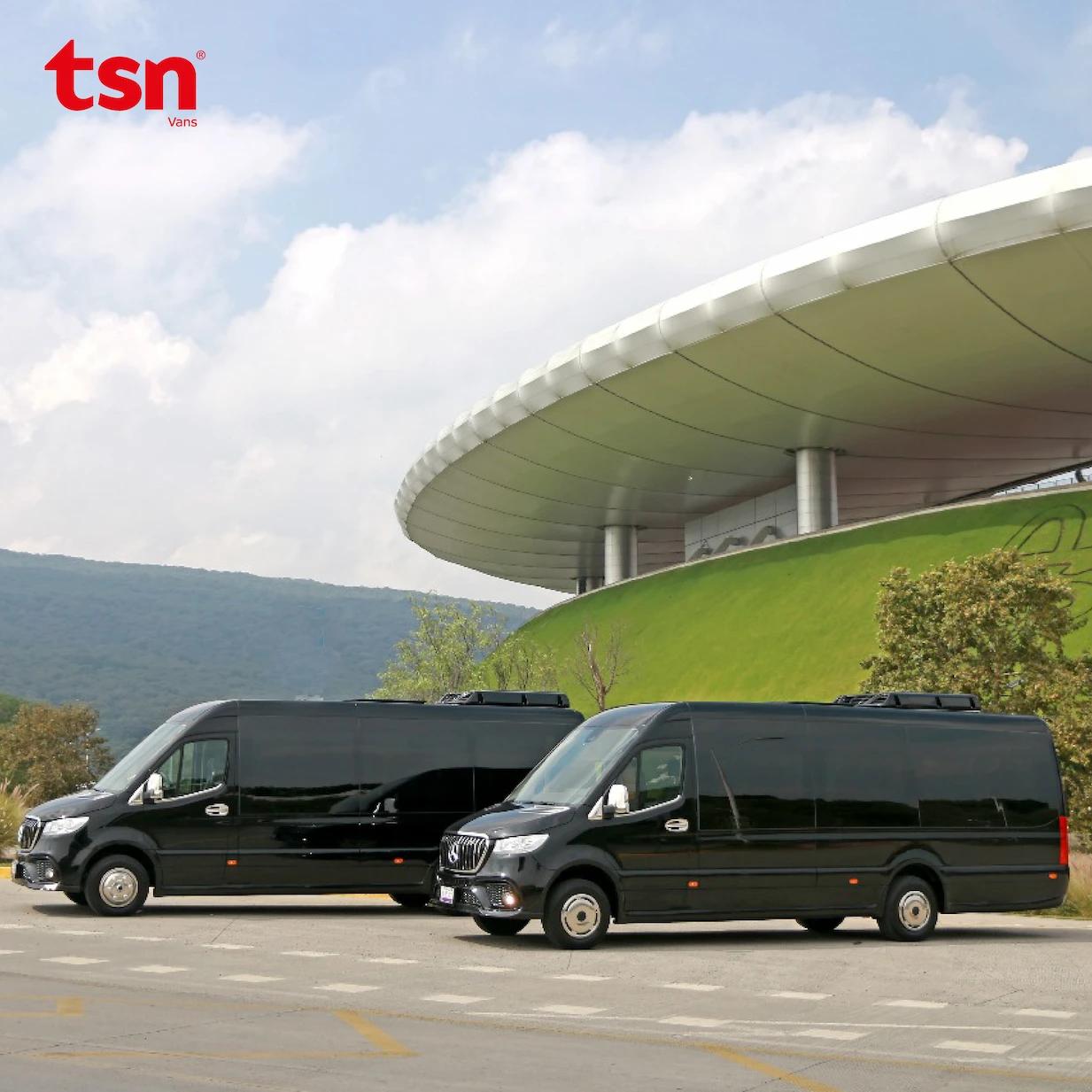 TSN Vans transporte VIP