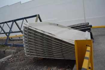 TSN construcción materiales almacenados
