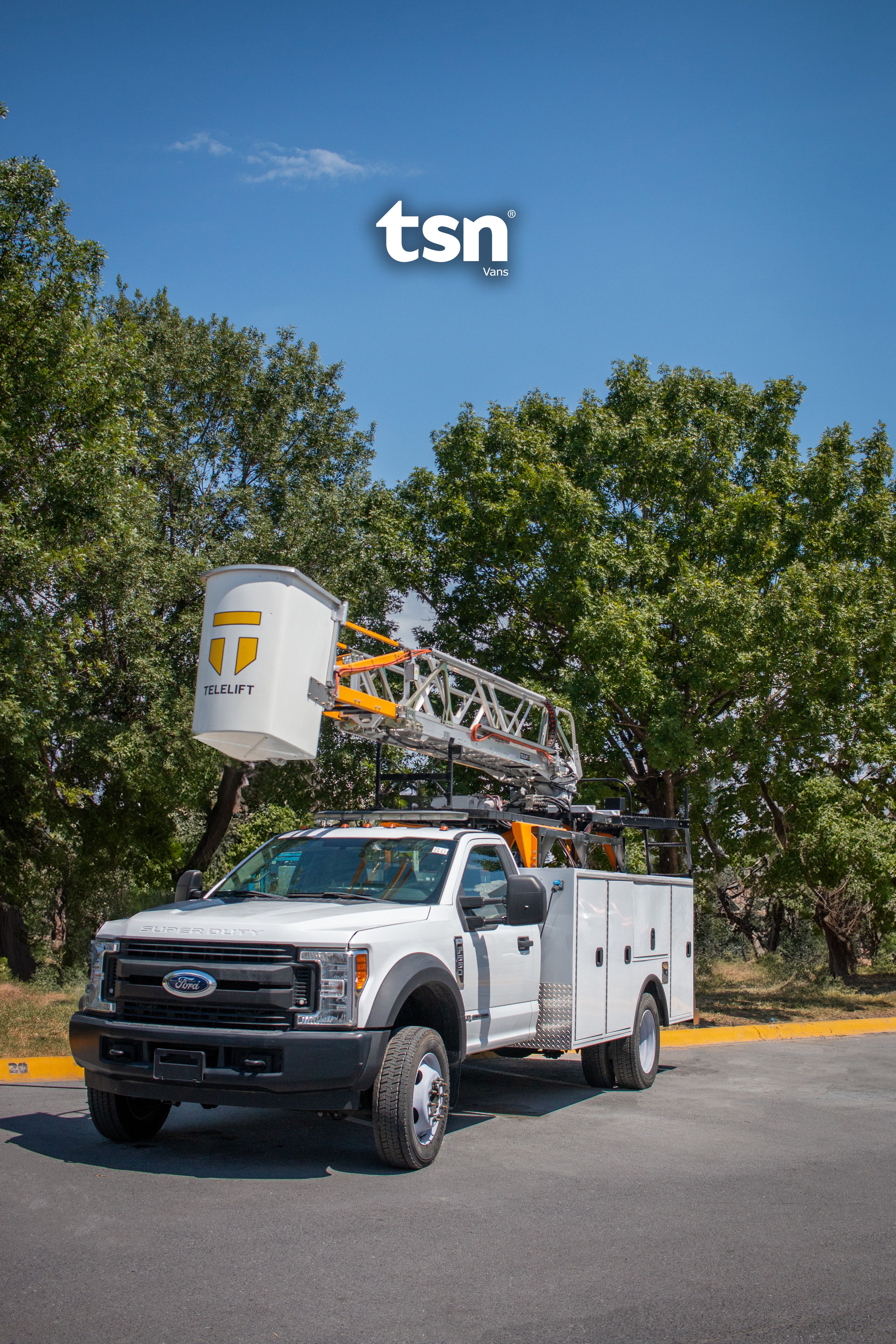 Características de la escalera hidráulica Telelift TTS37i