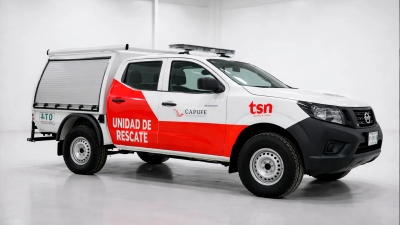 Unidad equipada para rescate urbano y rural