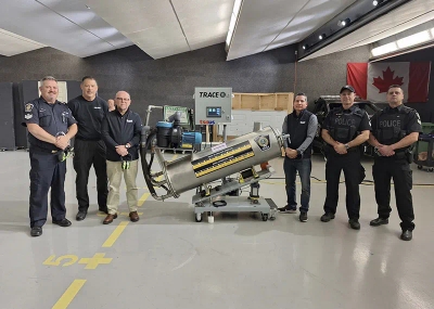 Halton Police in Canada acquire TSN Trace Ballistics firing chamber