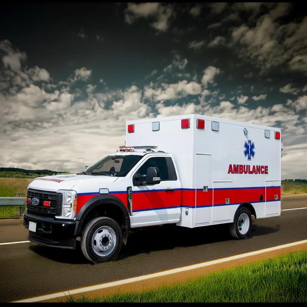 Ambulancia Tipo 1 Aquila fabricada por TSN