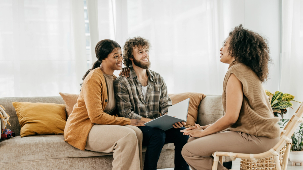 couple buying a first home