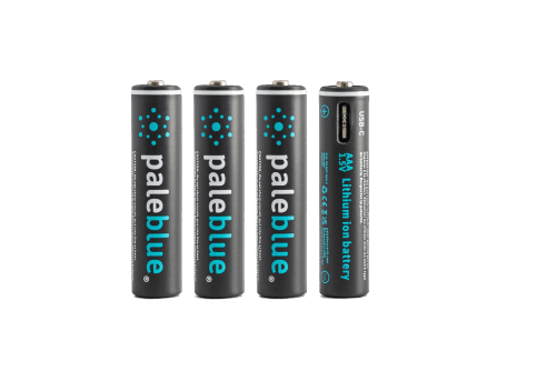 Paleblue Rechargeable USB Batteries