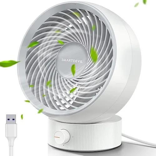 SmartDevil Small USB Desk Fan