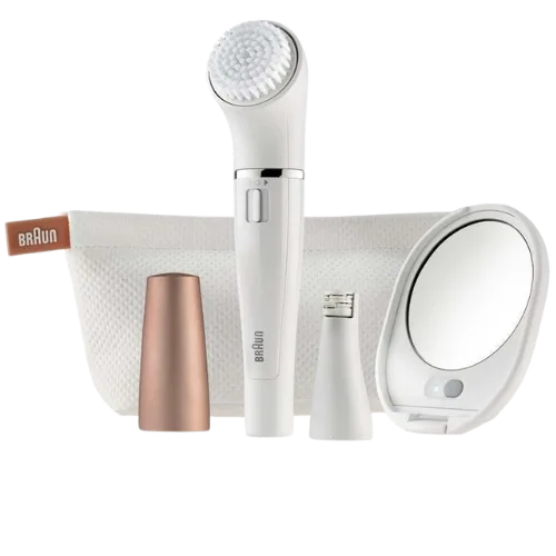 Braun Silk épil 831 Beauty Edition Face Mini Epilator + Facial Cleansing Brush