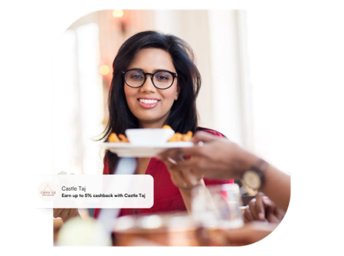 Shop in-store at cafés, restaurants and more!