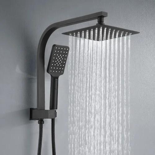 Decaura Twin Shower Head Rail Set