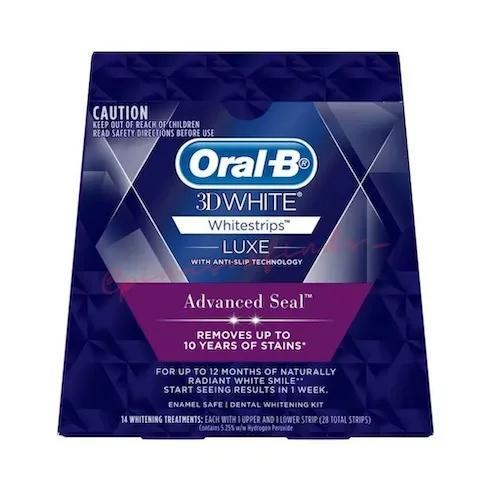Oral-B 3D White Luxe Advance Seal Whitestrips