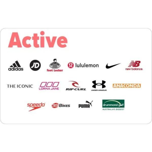 Ultimate Active gift card