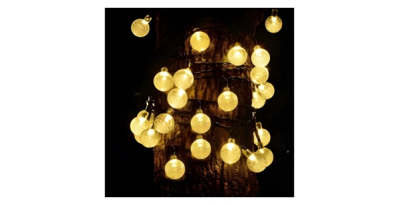 UBMSA Globe Solar String Lights Best solar fairy lights