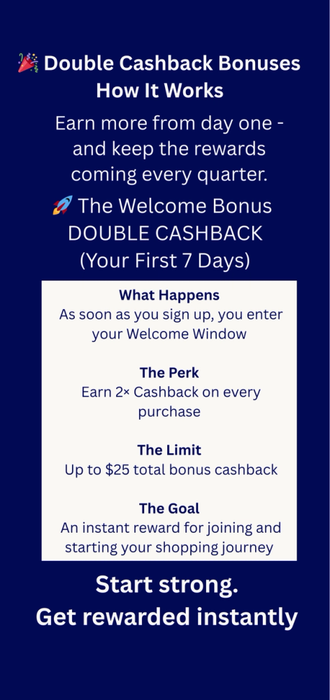 Sign-up bonus
