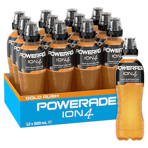 27% off Powerade ION4 Gold Rush Sports Drink Multipack Sipper Cap Bottles 12 x 600mL