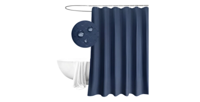 EurCross Waffle Weave Shower Curtain