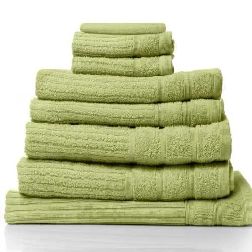 54% off Egyptian cotton 8-piece bath towel set