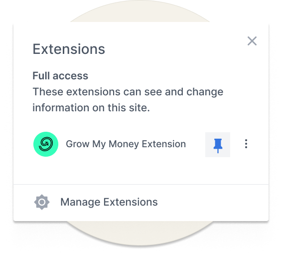 step 2 - pin to your toolbar