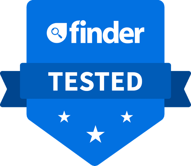 Finder tested badge 1