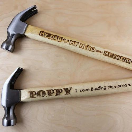 Engraved Father's Day Hammer
