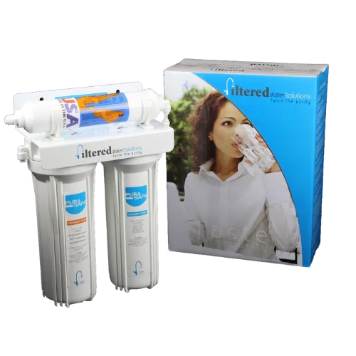 Filtered Water Solutions Twin Under Sink System