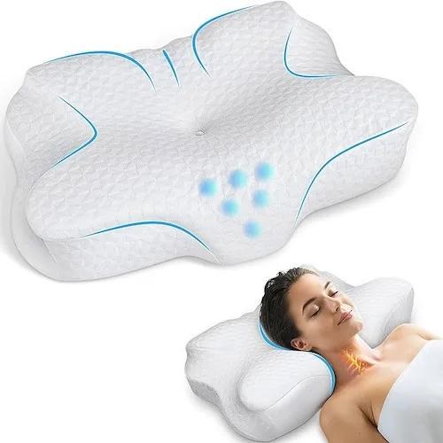 Zibroges Ergonomic Pillow for Neck Pain