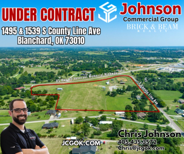 1495 & 1539 S County Line Ave, Blanchard, OK 73010