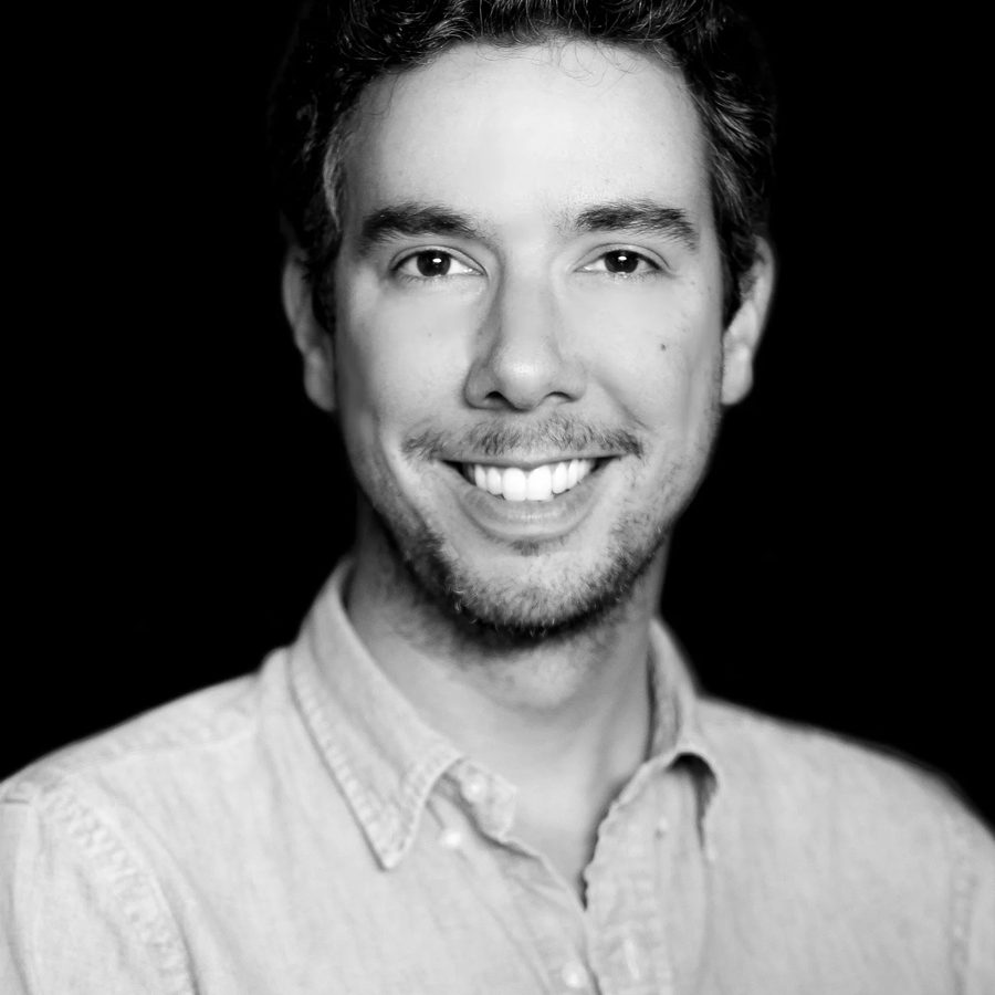 Portrait of artist Daniel Keys