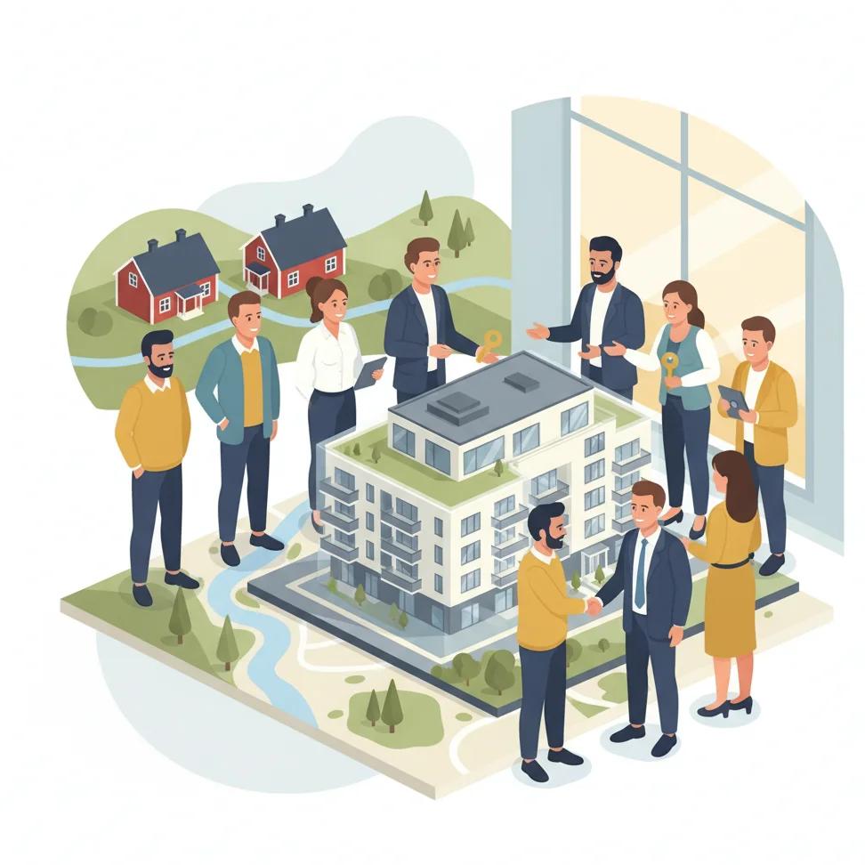 Förfallna lyxhus på lyxgatan: Lärdomar för hyresmarknaden i Mora