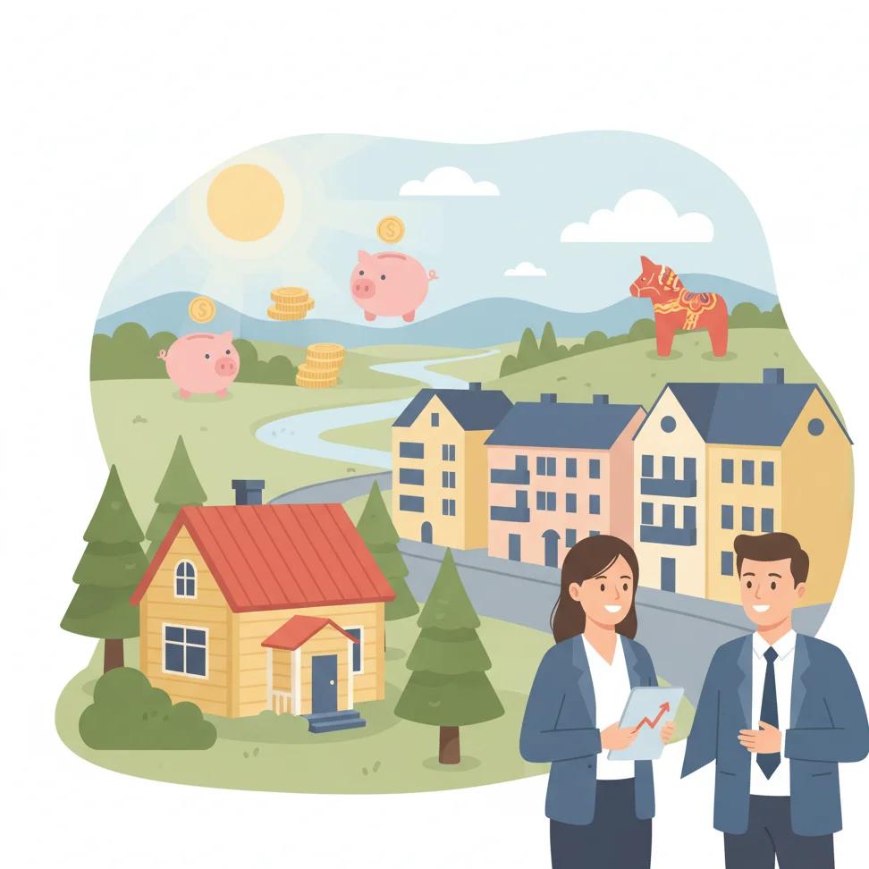 Swedbank Raises Long-Term Mortgage Rates – Impact on Rental Market in Mora, Sweden